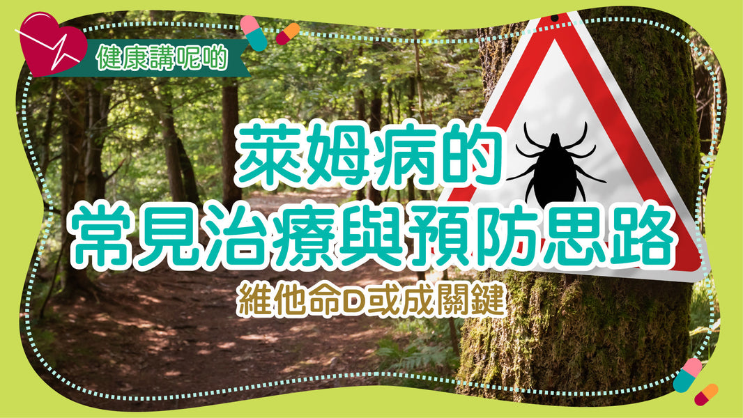 萊姆病的常見治療與預防思路：維他命D或成關鍵