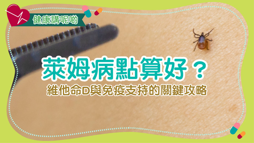 萊姆病點算好？維他命D與免疫支持的關鍵攻略