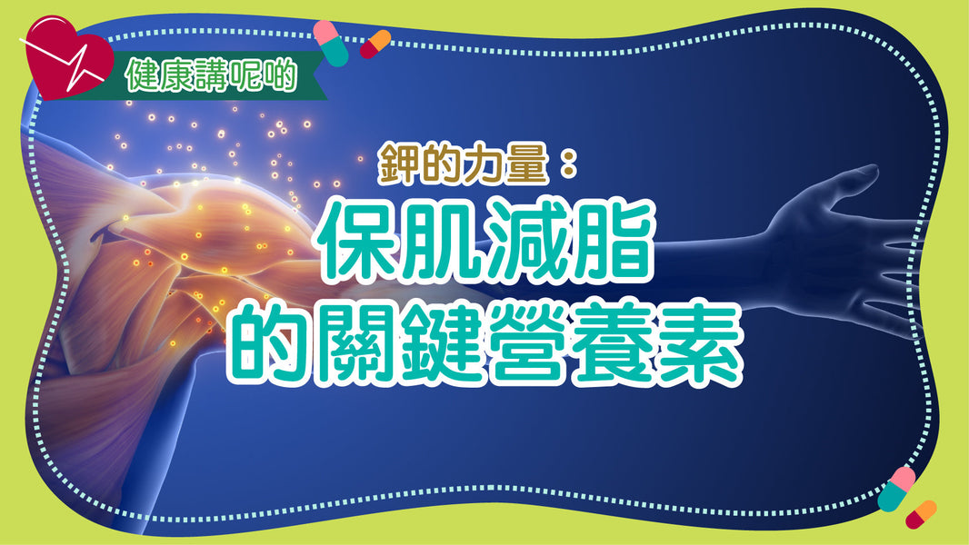 鉀的力量：保肌減脂的關鍵營養素